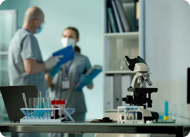 Diagnostics lab owner